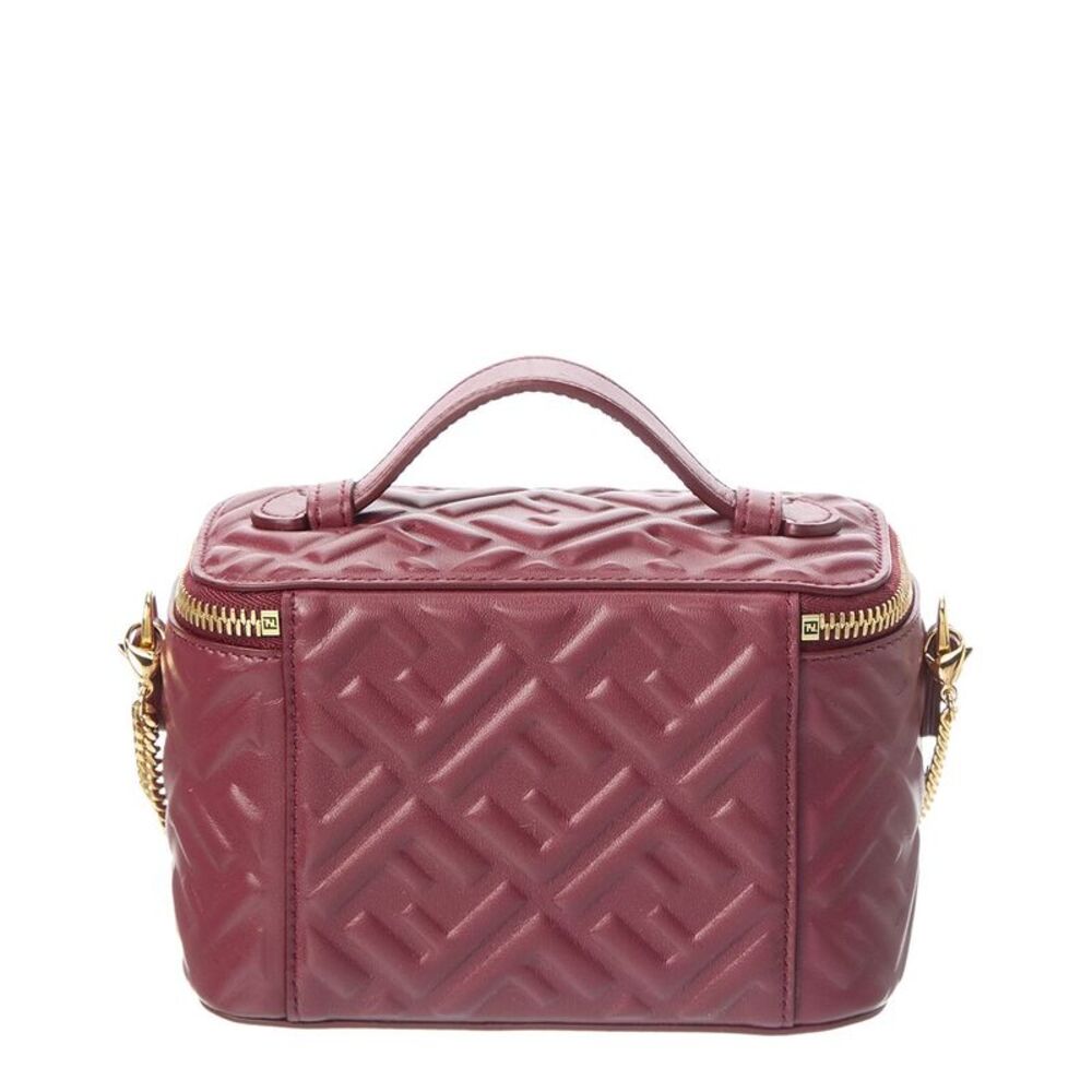 Fendi Ff Leather Vanity Case - Picture 2 of 5
